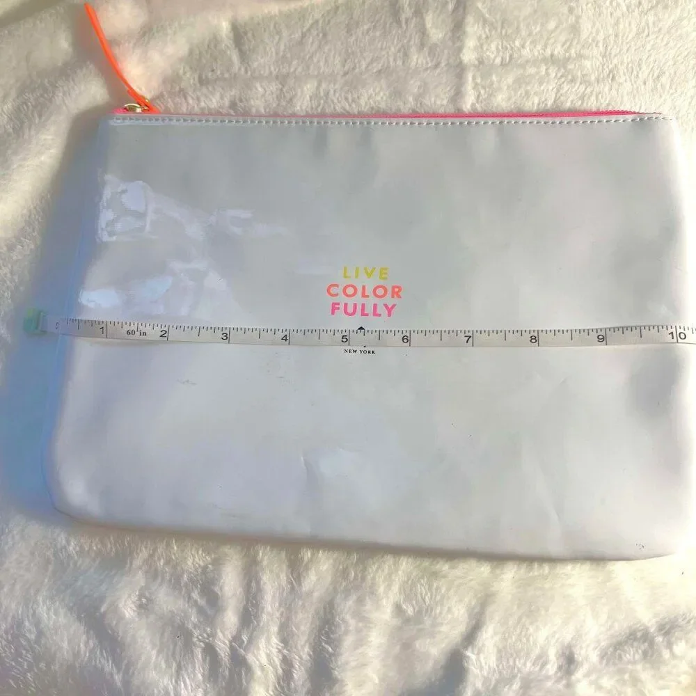 KATE SPADE ”Live Color Fully” Cosmetic Pouch